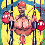 Two slave girls satisfies all his deviant sexual desires!